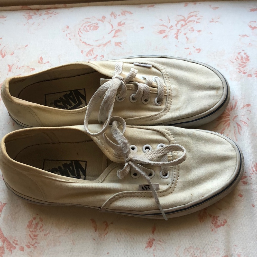 Off White Vans Authentic Sneaker